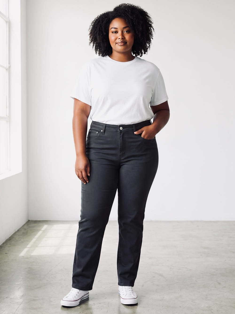 NWT New Levi's High-Waisted Mom Black Jeans Size 33 x 30